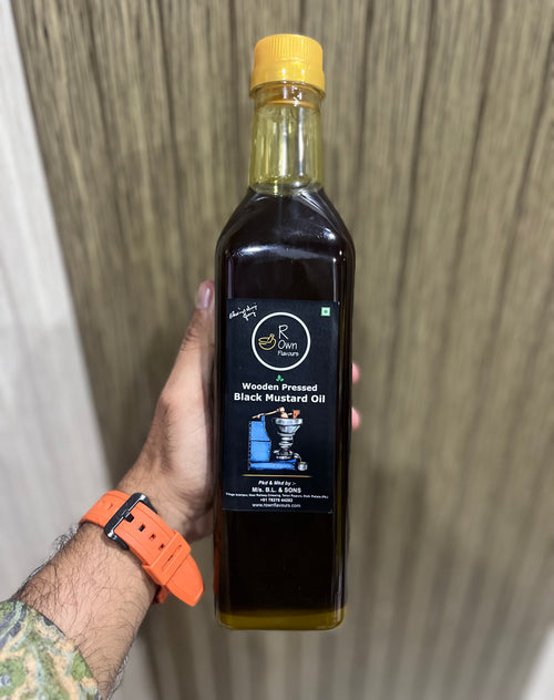 Cold Pressed Black Mustard Oil