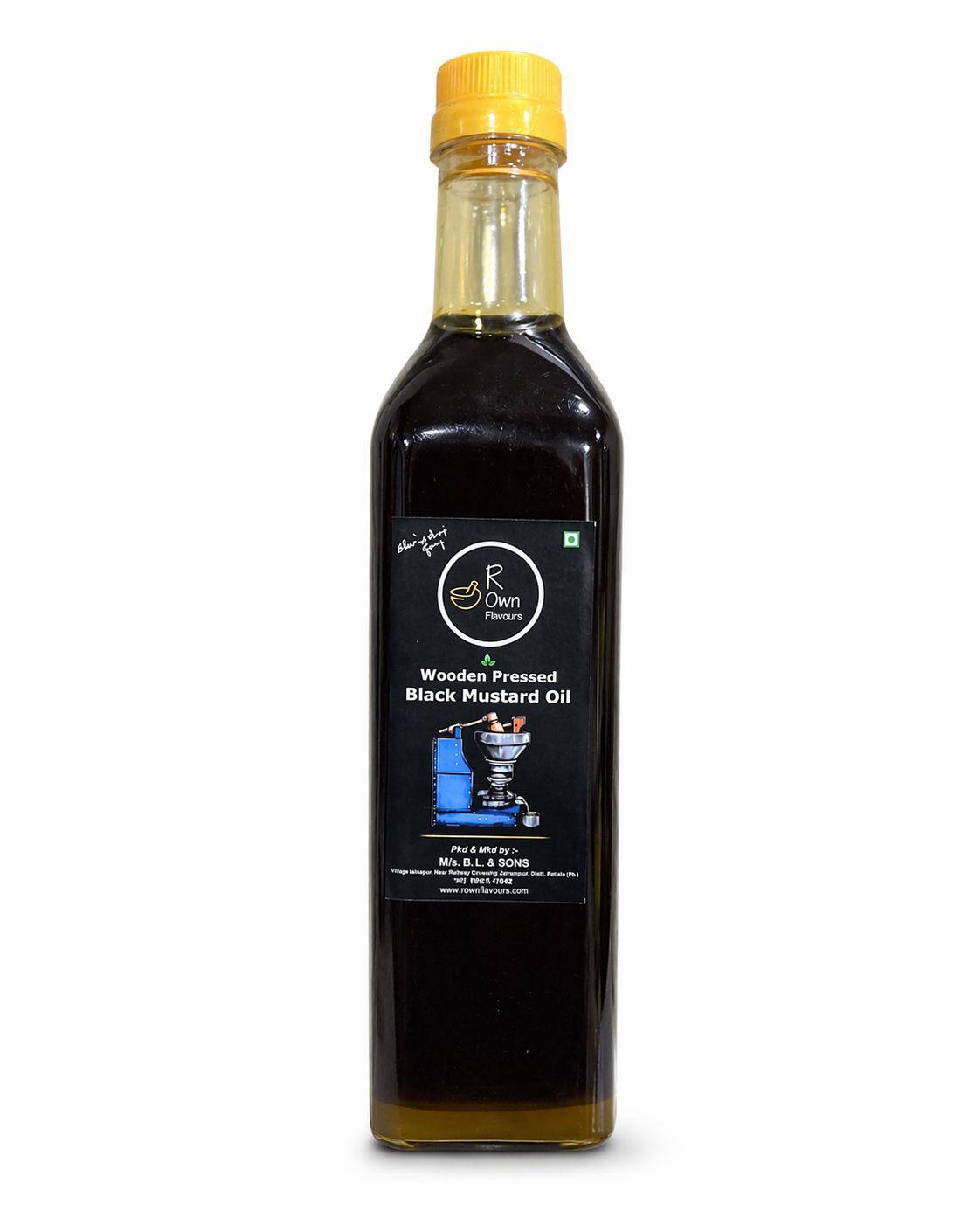 Cold Pressed Black Mustard Oil